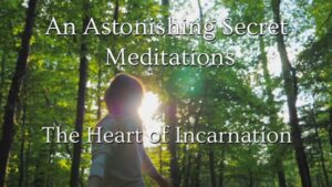 Screen shot of online video series "An Astonishing Secret Meditations" with Daniel O'Leary